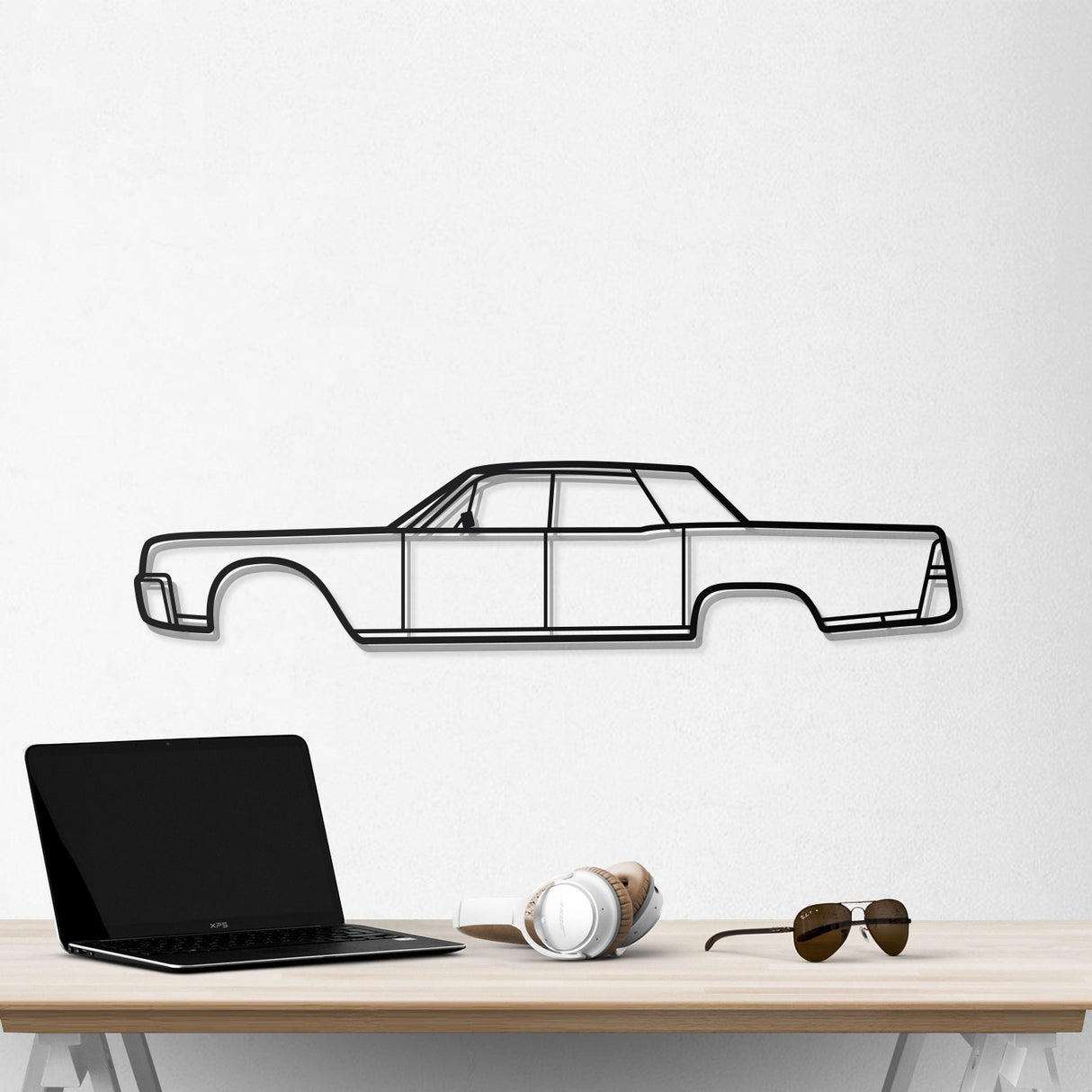 1961 Continental Metal Car Wall Art - NC0062