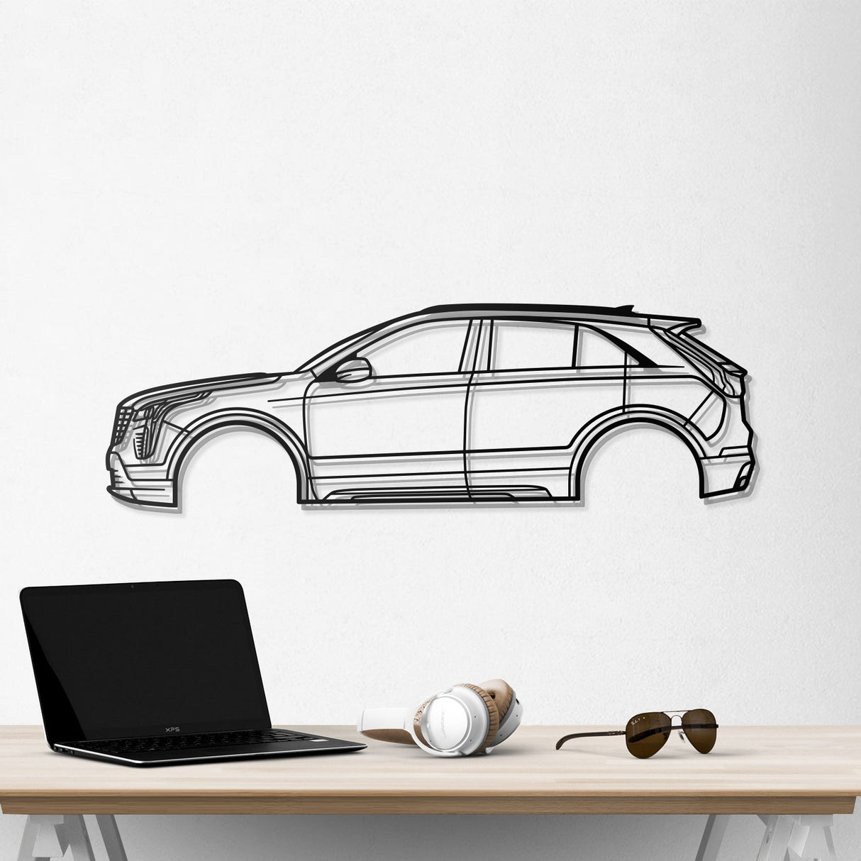 2019 XT4 1st Gen Metal Car Wall Art - NC0689