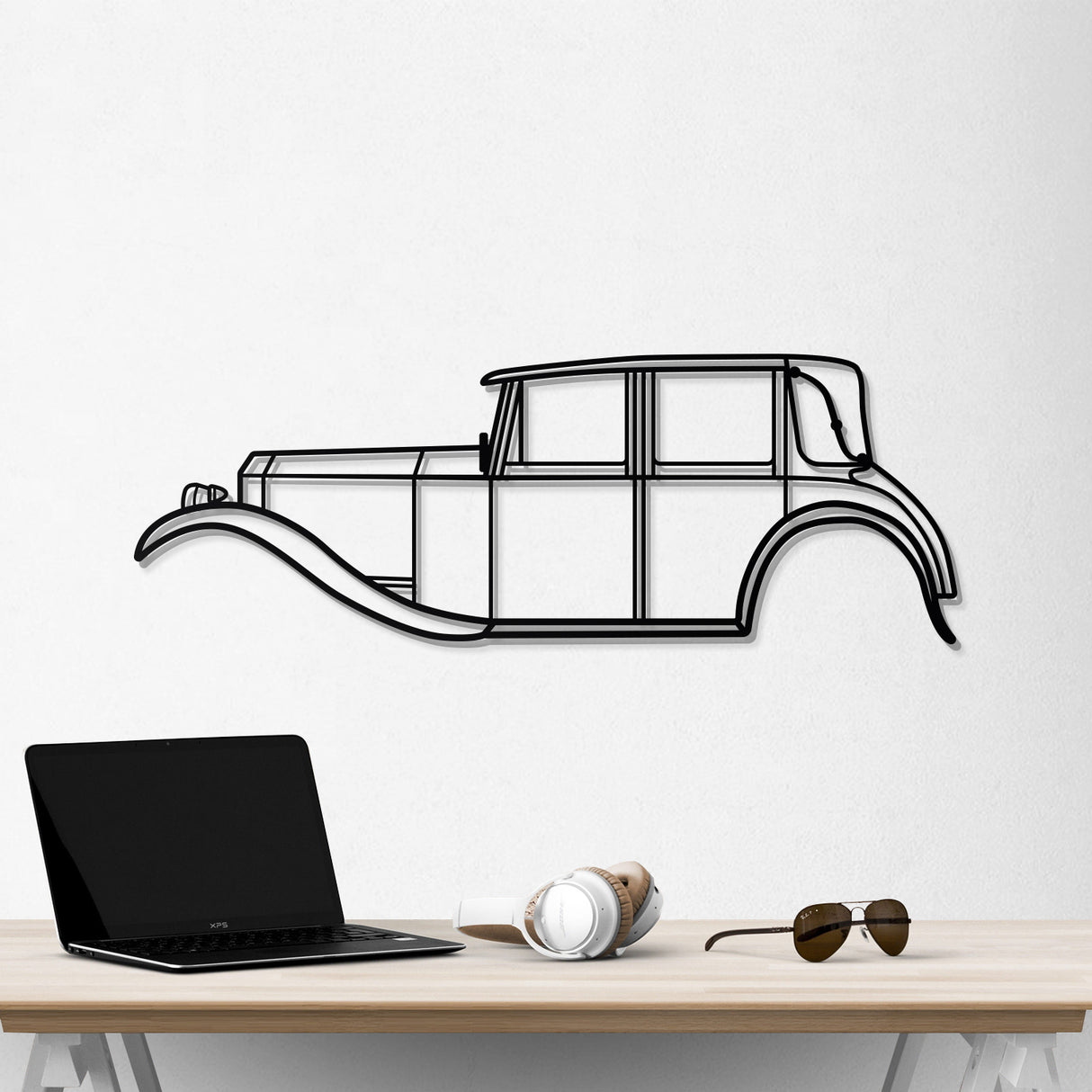 1922 Twenty Metal Car Wall Art - NC0004