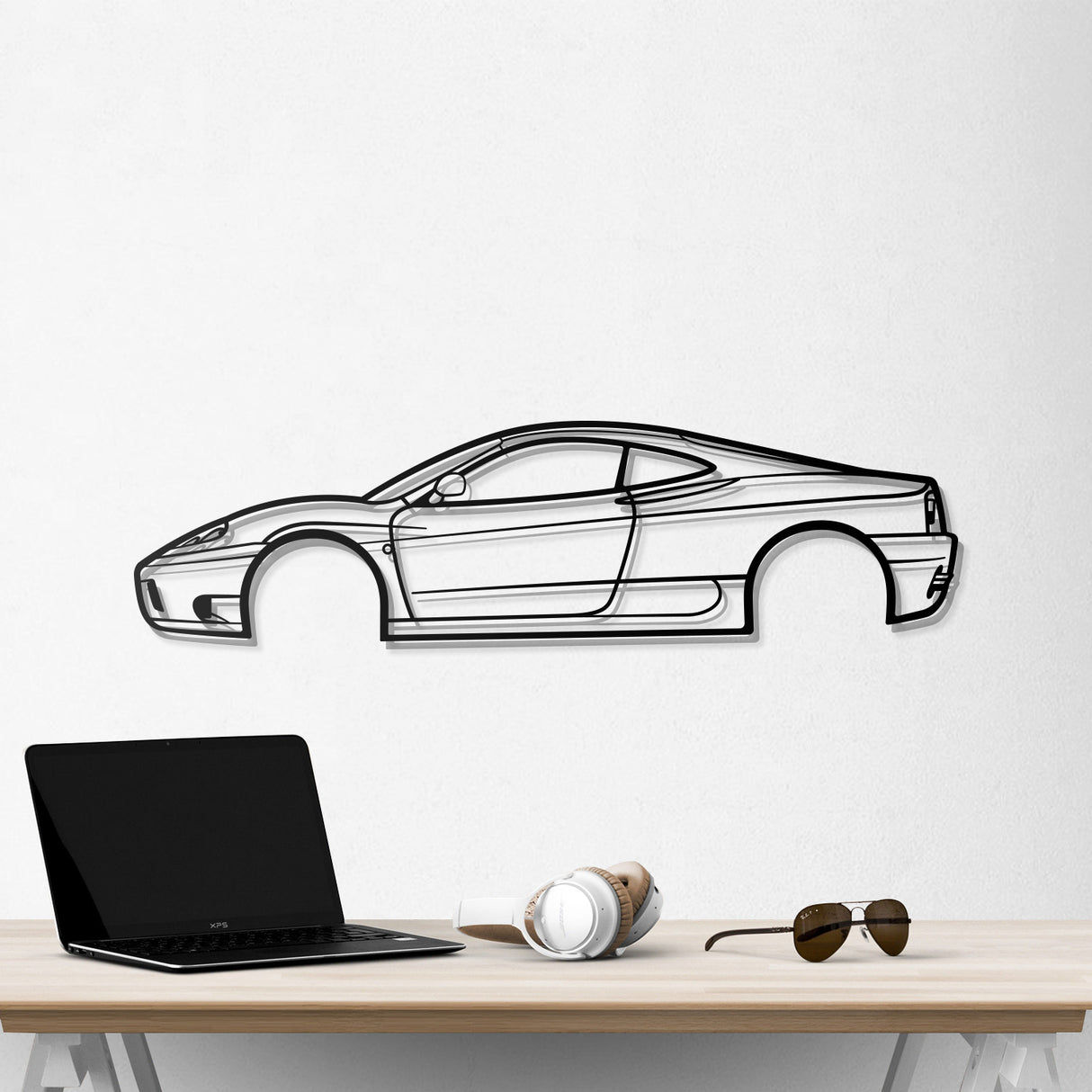 2001 360 Metal Car Wall Art - NC0284