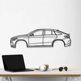 2016 AMG GLE 63 Coupe C292 (3rd Gen) Metal Car Wall Art - NC0554