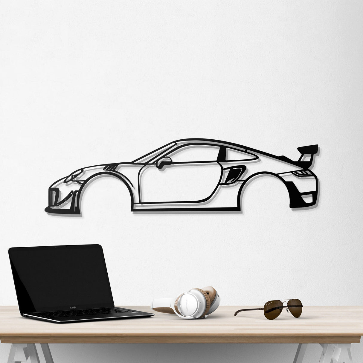 2019 911 GT2 RS Metal Car Wall Art - NC0646