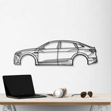 2020 e-tron Sportback 1st Gen Metal Car Wall Art - NC0702