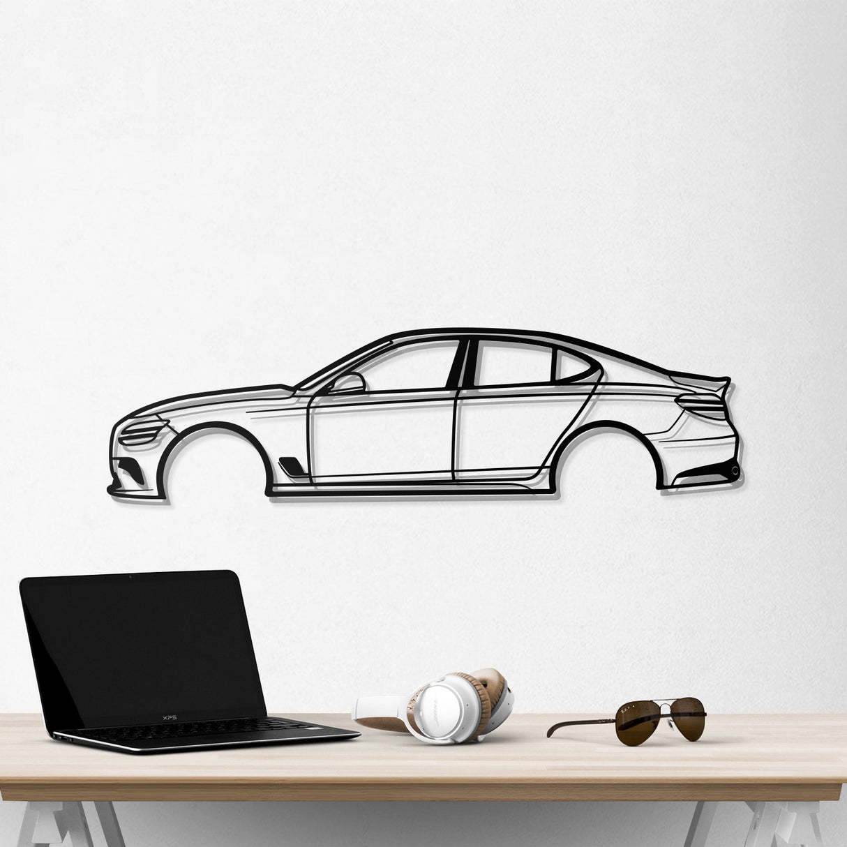 2022 G70 Metal Car Wall Art - NC0785