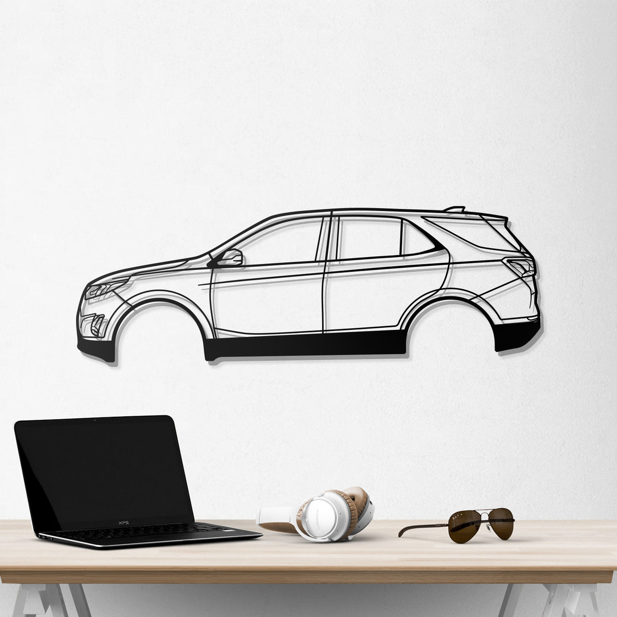 2018 Equinox 3rd Gen Metal Car Wall Art - NC0623