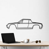 9146 1970 Metal Car Wall Art - NC0880