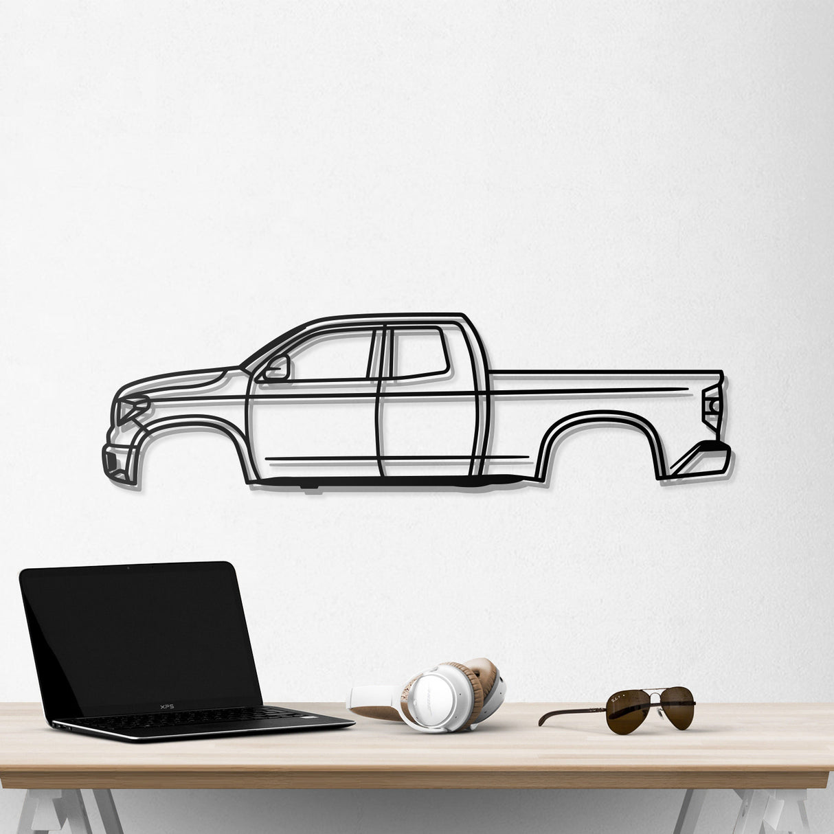 2019 Tundra 2nd Gen Metal Car Wall Art - NC0682