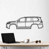 2022 LX 4th Gen Metal Car Wall Art - NC0794