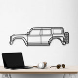 2022 Bronco Raptor Metal Car Wall Art - NC0776