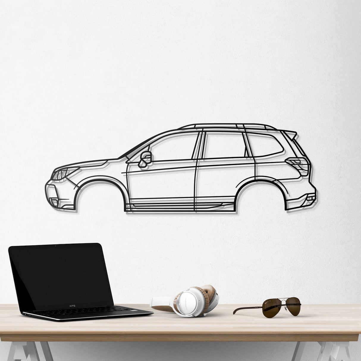 2014 Forester 4th Gen Metal Car Wall Art - NC0504