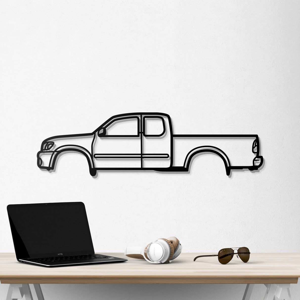 2000 Tundra 1st Gen Metal Car Wall Art - NC0282