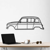 1968 4L Export Metal Car Wall Art - NC0105