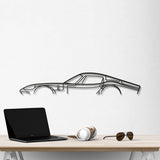 1966 1800 GT Metal Car Wall Art - NC0078