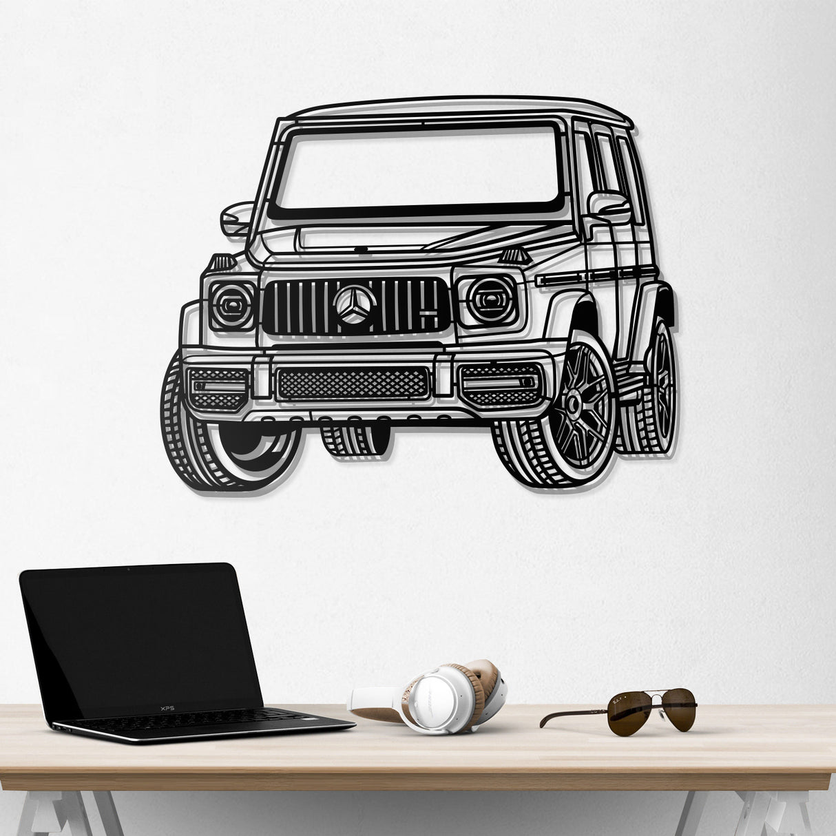 2019 G63 AMG Perspective Metal Car Wall Art - NC0454