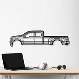 2017 F-350 Super Duty 4th Gen Metal Car Wall Art - NC0592