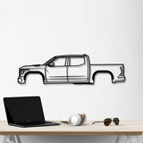 2022 Tundra Hybrid 3rd Gen Metal Car Wall Art - NC0818