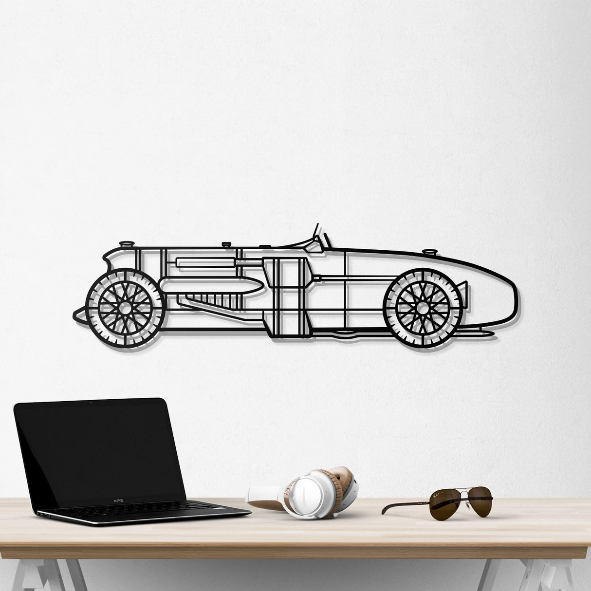 1933 Napier-Railton Metal Car Wall Art - NC0017