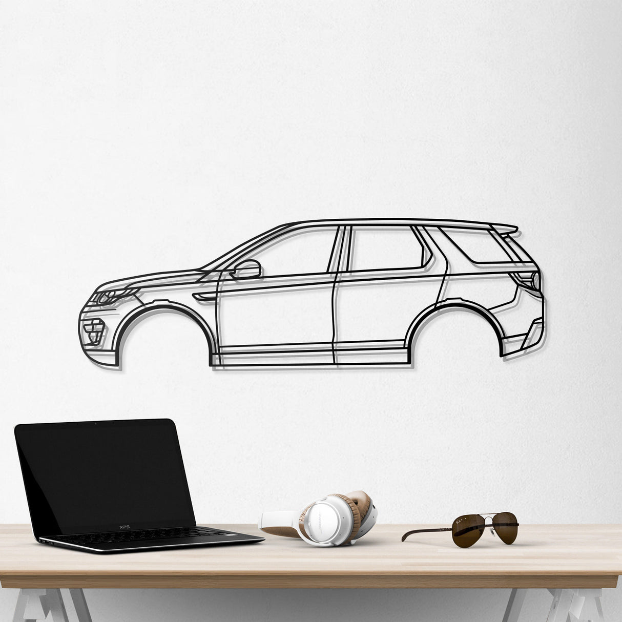 2015 Discovery Sport L550 (1st Gen) Metal Car Wall Art - NC0527