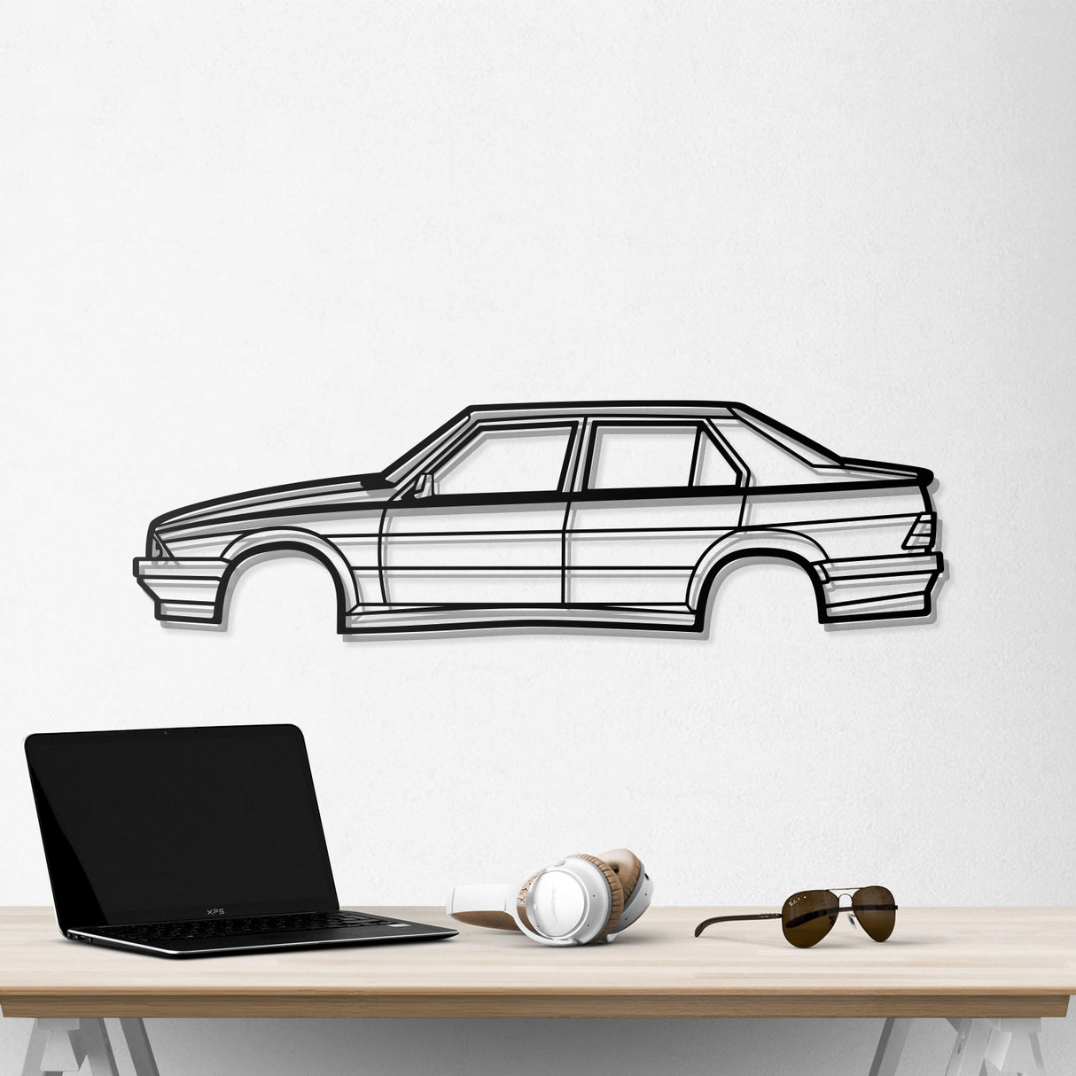 1990 75 Metal Car Wall Art - NC0227