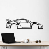 911 GT3 RS Metal Car Wall Art - NC0857