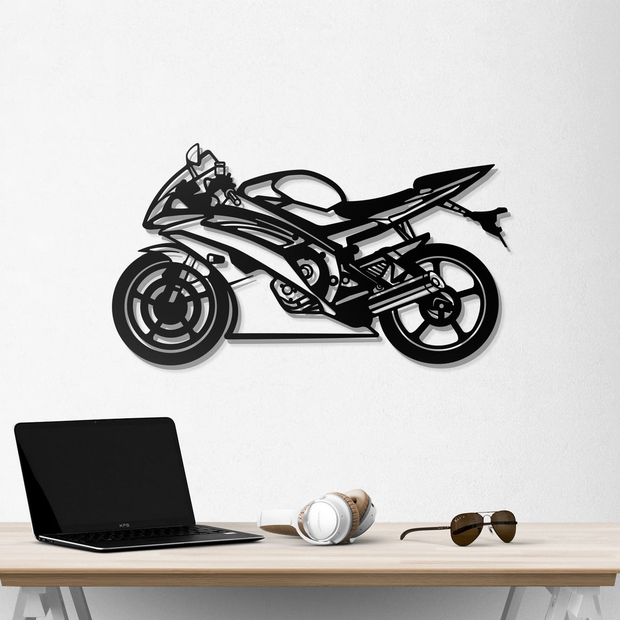 2014 R6 Metal Motorcycle Wall Art - NC0509