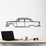 1955 150 Utility Sedan Metal Car Wall Art - NC0035