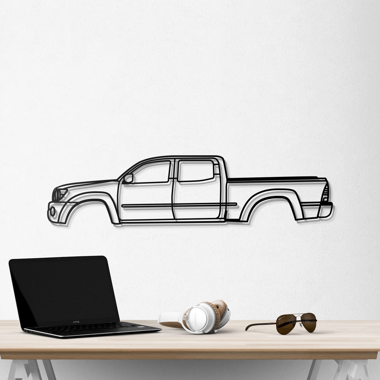 2005 Tacoma 2nd Gen Metal Car Wall Art - NC0325