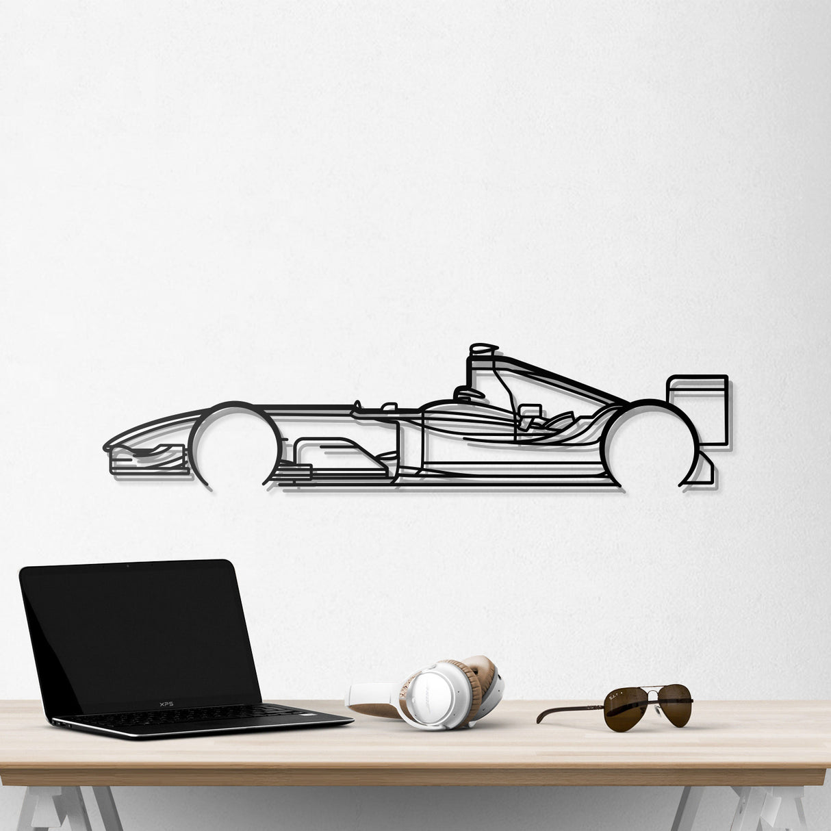 2004 Classic Metal Car Wall Art - NC0311