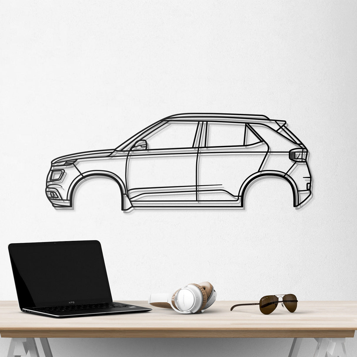 2020 Venue 1st Gen Metal Car Wall Art - NC0725