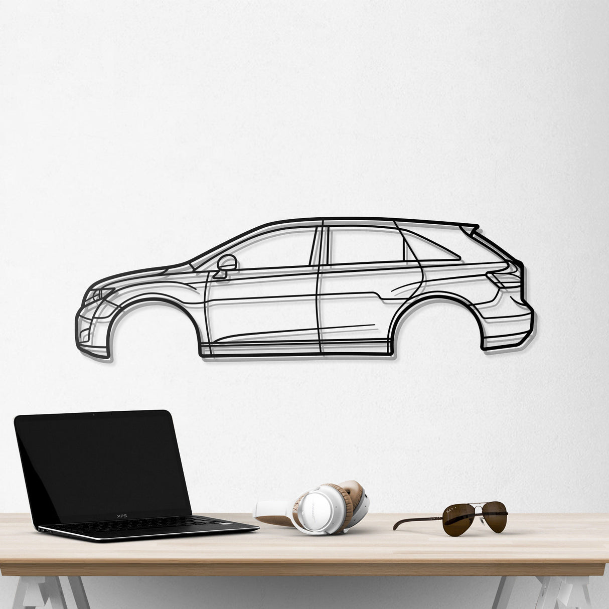 2009 Venza 1st Gen (AV10) Metal Car Wall Art - NC0394