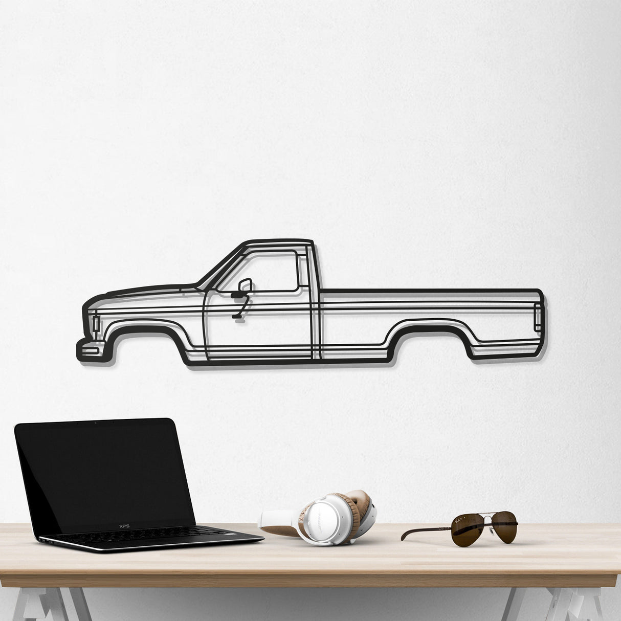 1983 Ranger 1st Gen Metal Car Wall Art - NC0200