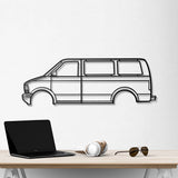 2004 Astro Van Metal Car Wall Art - NC0310