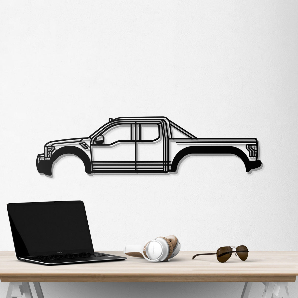 2019 VelociRaptor 6x6 Metal Car Wall Art - NC0684