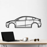 2022 Model Y Metal Car Wall Art - NC0798