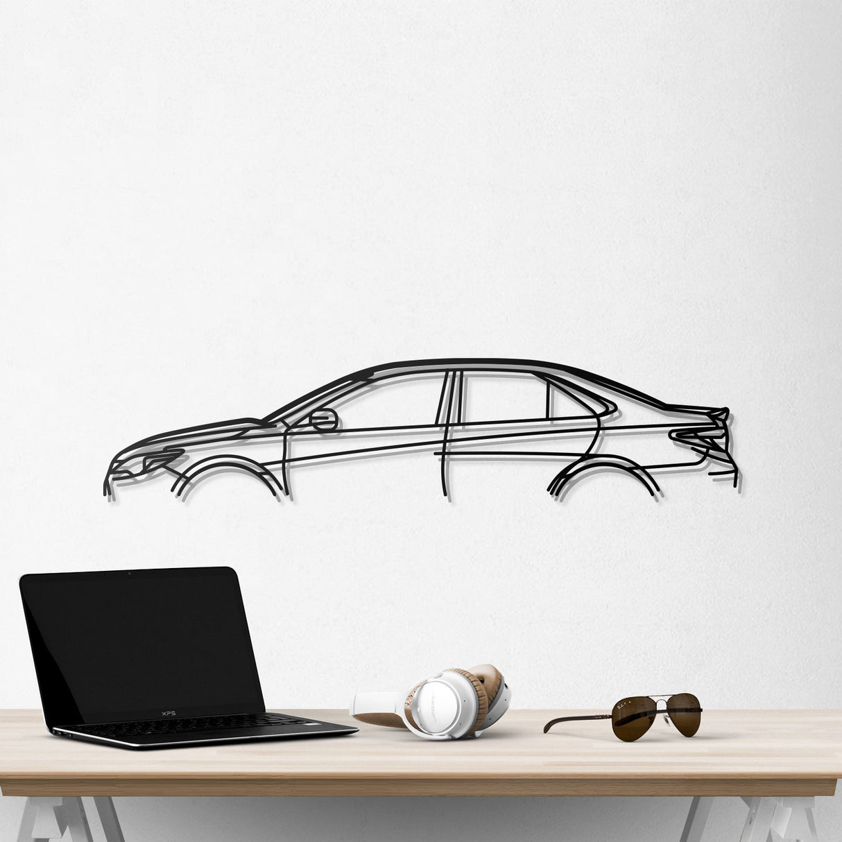 2017 Camry Metal Car Wall Art - NC0584