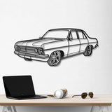 1966 HR Perspective Metal Car Wall Art - NC0447