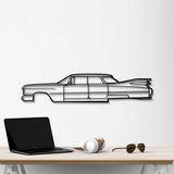 1959 Deville Metal Car Wall Art - NC0057