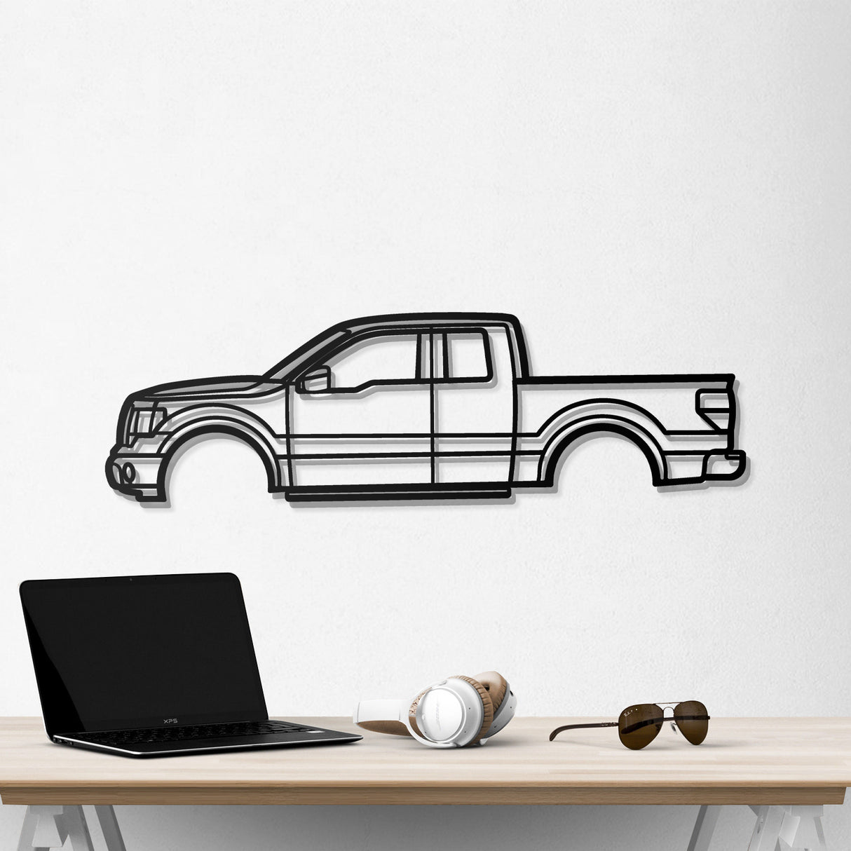 2009 F-150 12th Gen Metal Car Wall Art - NC0388