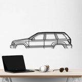 2009 Grand Cherokee Classic Metal Car Wall Art - NC0390