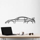 Cayman GT4 981 Classic Metal Car Wall Art - NC0898