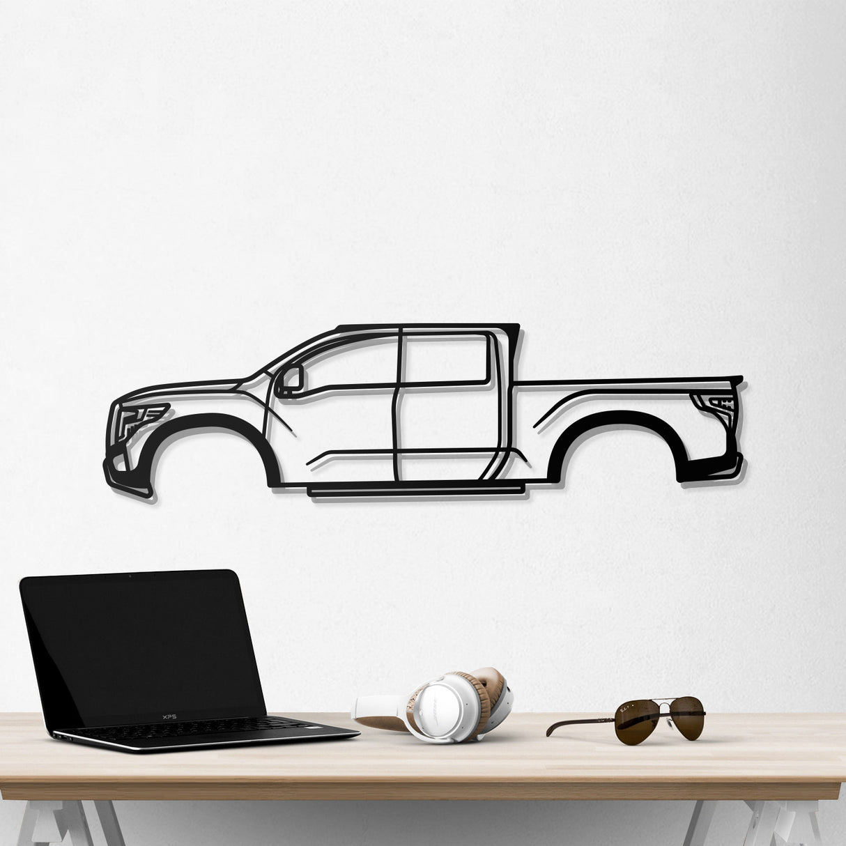 2016 Titan Warrior Concept Metal Car Wall Art - NC0572