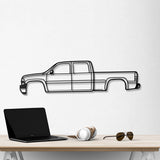 2001 Silverado 2500HD Metal Car Wall Art - NC0294