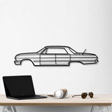 1962 Belair Sedan Metal Car Wall Art - NC0065