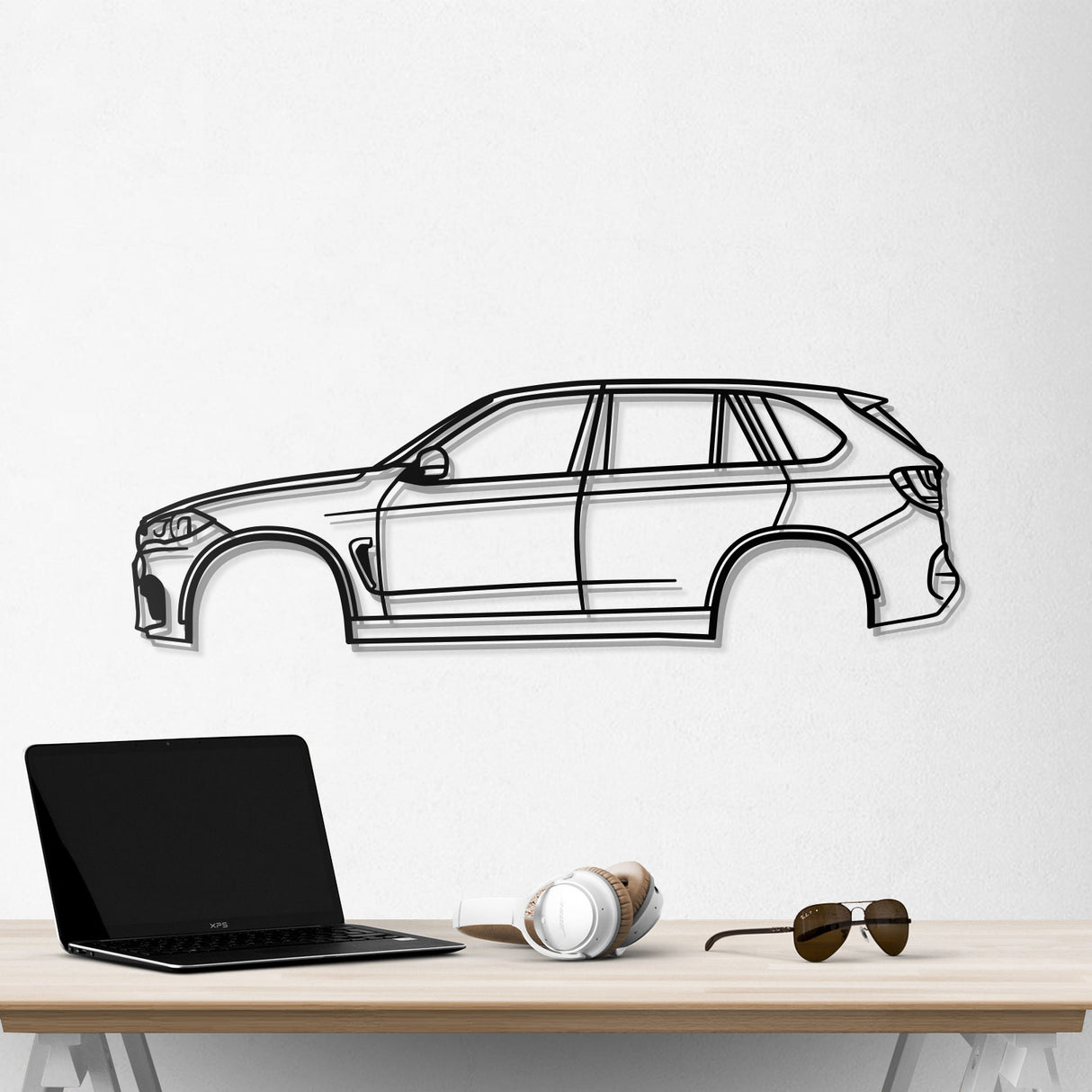 2015 X5 M F85 3rd Gen Metal Car Wall Art - NC0546