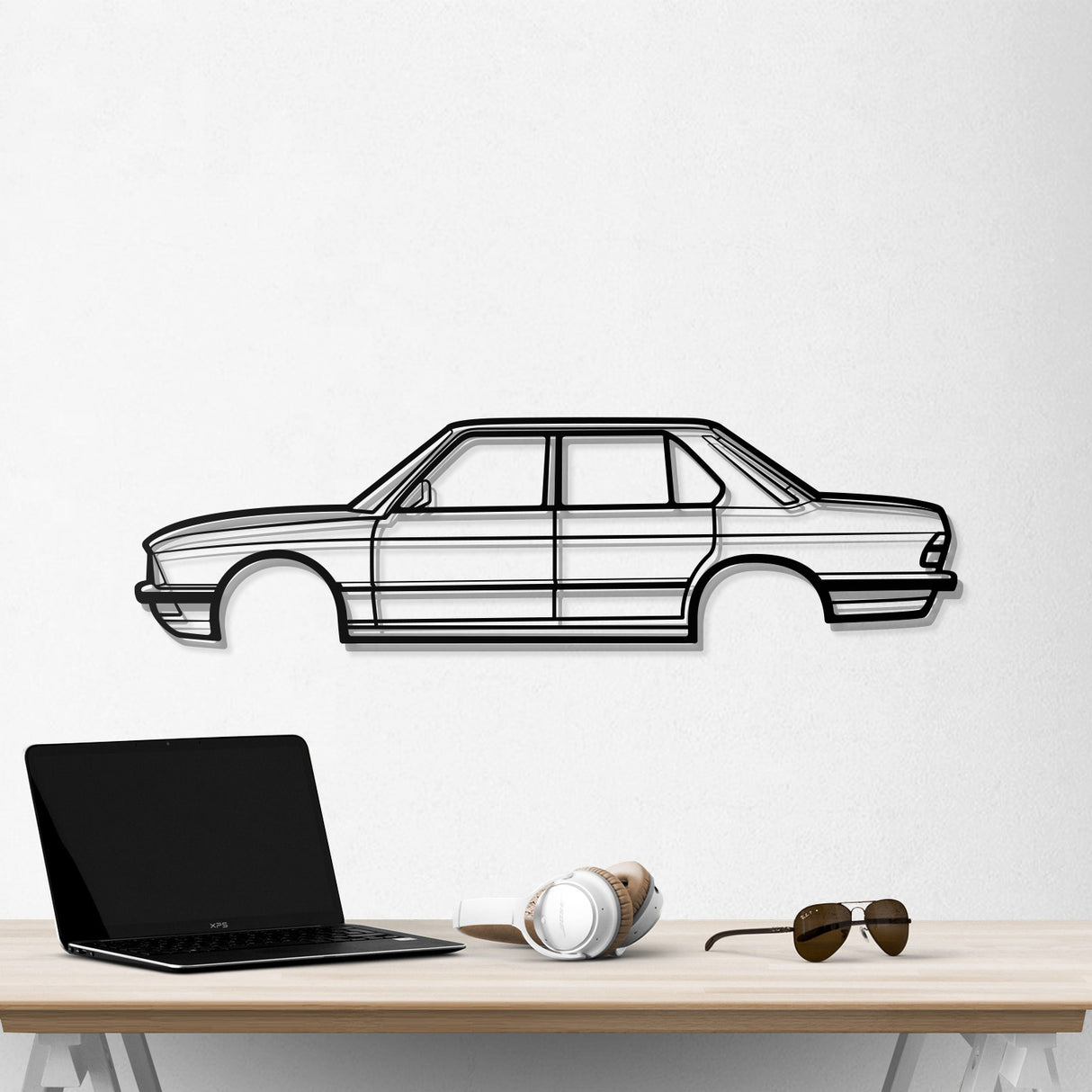 1983 E28 M5 Metal Car Wall Art - NC0199