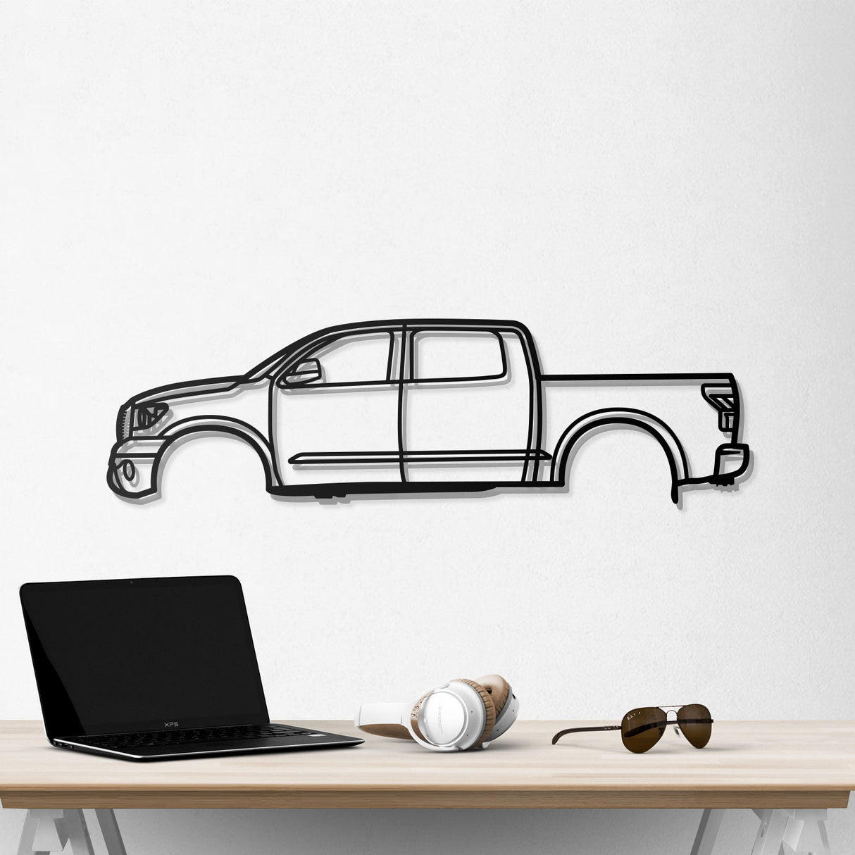 2007 Tundra 2nd Gen Metal Car Wall Art - NC0352