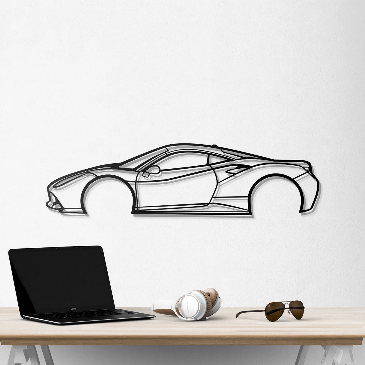 2018  488 GTB Metal Car Wall Art - NC0608