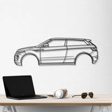 2012 Range Rover Evoque L538 (1st Gen) Metal Car Wall Art - NC0476