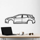 2016 Focus ST MK3 Metal Car Wall Art - NC0564