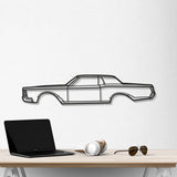 1968 Mark III Metal Car Wall Art - NC0109